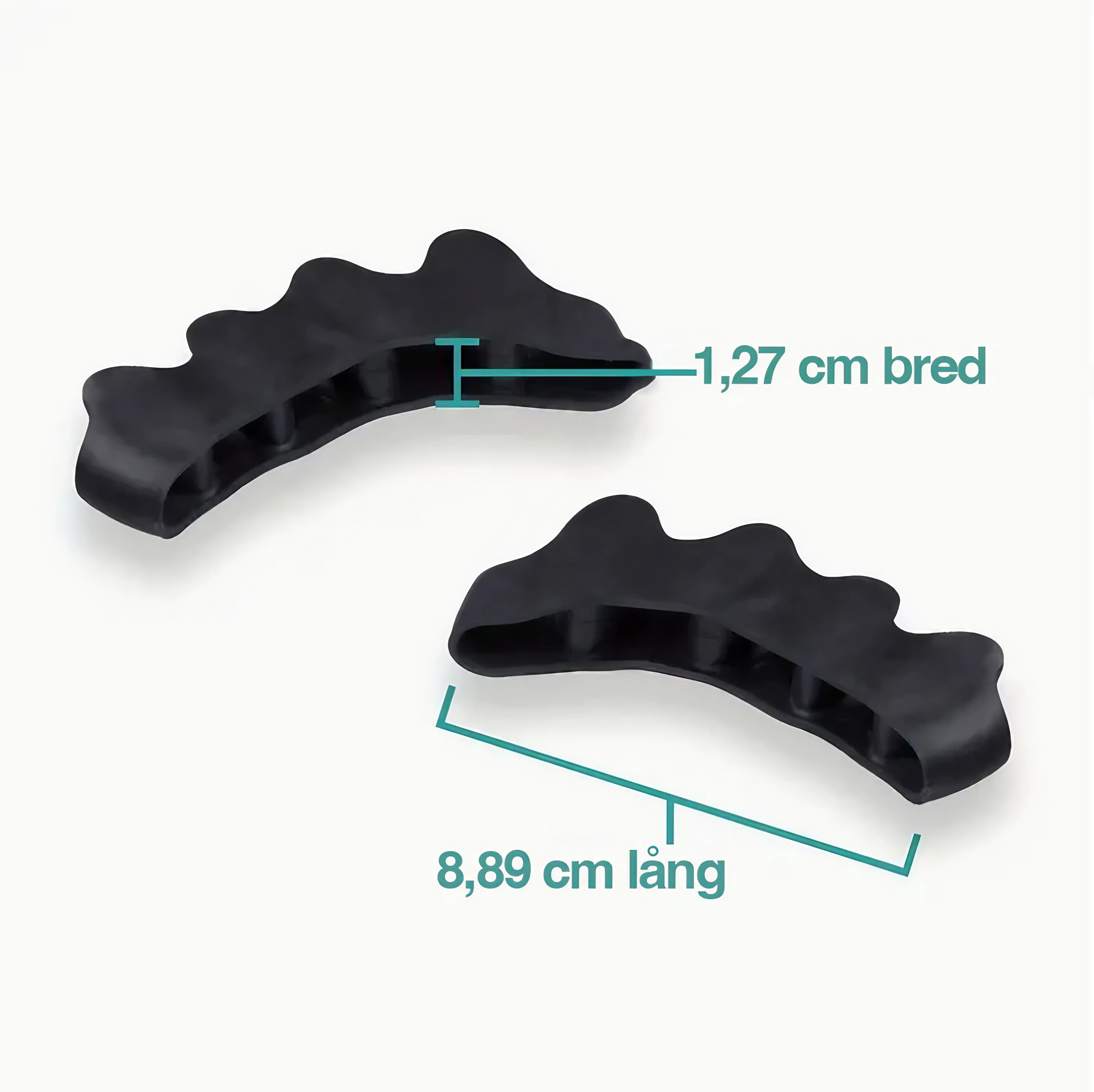 Hallux Valgus Tåseparerare (1 par) – Daglig Komfort och Skydd
