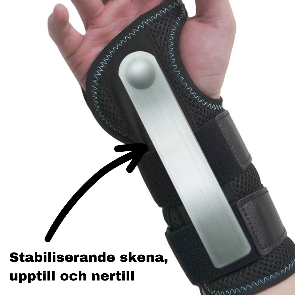 Handledsskydd med Stabiliserande Skenor för Maximalt Skydd och Komfort (1 par)